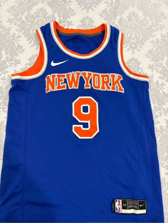 Nike Other - Nike Knicks Royal Blue & Orange #9 Basketball Jersey